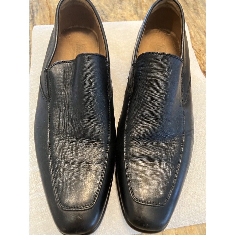 Mens Florsheim Postino Moc Toe Venetian Slip On Leather Dress Shoes Size 8